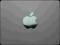 Naklejka APPLE Metal Chrom 30x38mm (168)