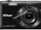ZESTAW NIKON Coolpix S3300 CZARNY ETUI SD 4GB WAWA