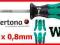 WKRĘTAK PŁASKI LASERTIP 4,0x0,8x300x398mm WERA