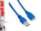 4World Kabel USB 3.0 AM- Micro BM 2.0m niebieski