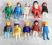 PLAYMOBIL LUDZIKI  10 SZT Z 1974 .NR.19
