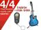 GITARA KLASYCZNA 4/4  6 KOLORÓW+STROIK-TUNER +KURS