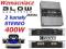 Wzmacniacz samochodowy BLOW 400W BASS 2x200W ZR250