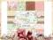 Papier scrapbooking zestaw WRS Vintage Rose