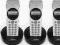 Telefon bezprzewodowy - 5 słuchawek - INTERCOM