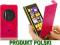 PRESTIŻ POKROWIEC ETUI NOKIA LUMIA1020 PINK SKÓRA