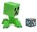 Creeper z diamentową kostką Minecraft