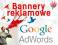 Reklama Google Adwords Banery reklamowe komplet FV