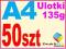 Ulotki/Ulotka Plakat A4 50 szt dwustronne
