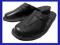 Kapcie Skórzane Męskie Czarne VIP rozmiar42/40-46