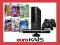 KONSOLA XBOX 360 500GB KINECT 2 PADY 40 GIER ZUMBA