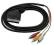 Nowy Kabel Euro-3xRCA Scart 21 PIN 1,5m