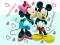 Zestaw naklejek Disney MICKEY MOUSE 65x85cm WZORY