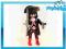 Figurka PLAYMOBIL  Czarny pirat