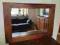 Lustro palisandrowe 85x120