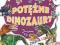 POTĘŻNE DINOZAURY CIEKAWOSTKI.. 125 NAKLEJEK -NOWA