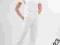 Odzież medyczna spodnie medyczne damskie 42 białe