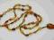 Różaniec z Bursztynu!100%Amber Rosary!Naszyjnik