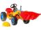 ŁADOWARKA TRAKTOR NA PEDAŁY PRZYCZEPA KASK RO0081