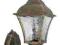LAMPA OGRODOWA KINKIET STARE ZŁOTO / SREBRO IP43