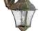 LAMPA OGRODOWA KINKIET STARE ZŁOTO / SREBRO IP43