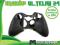 Etui silikonowe kontrolera Xbox 360 czarne