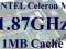 INTEL CELERON M 540 1.87GHz FSB 533MHZ 1MB CACHE