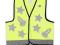 Kamizelka odblaskowa dziecięca Rakieta rozm.M
