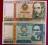 Banknoty PERU zestaw - 1000 i 10 000 Intis z 1988