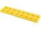 LEGO płytka plate 2x8 żółta yellow 3034