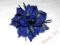 Broszka filcowa, filc, granatowa, na prezent...