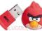 Pendrive 8GB A100 red Angry Birds czerwony EMTEC