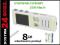 8GB Aluminiowy dyktafon cyfrowy 1536 kbp/s S27