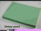 Papier kolorowy zielony pastel A4 100 ark 200g