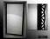 Starodawne lustro w metalowej ramie 40x75 cm