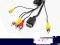 Kabel AV RCA do Playstation PSX PS2 PS3 2,0m