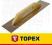 Topex Paca do zacierania prosta 580 x 130 mm 13A24