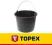 Topex Wiadro budowlane 20 l, metalowy uchwyt 13A72