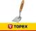 Topex Kielnia sztukatorska 110 x 80 mm, stal nierd