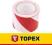 Topex Taśma ostrzegawcza 80 mm x 90 m 24B150