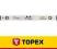 Topex Poziomnica aluminiowa anodowana 60 cm, 3 lib