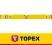 Topex Poziomnica aluminiowa typ 500, 60 cm, 2 libe