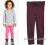 H&amp;M NOWE GRUBSZE LEGGINSY GETRY FIOLET__98