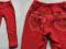 BUŹKI legginsy ocieplane 98-104 Spodnie CIEPŁE