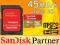 microSDXC microSD SanDisk EXTREME 45MB/s 16GB