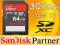 Karta pamieci SanDisk ULTRA SD SDXC 64GB do 30MB/s