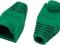 Osłona Wtyku RJ 45 RJ45 ZIELONA skrętka UTP FTP