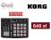 KORG PADKONTROL BK + Transport Gratis