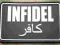 JTG - Naszywka 3D - Infidel - Swat