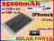 Ładowarka SOLARNA POWER BANK 25000mAh 2xUSB 1/2.1A